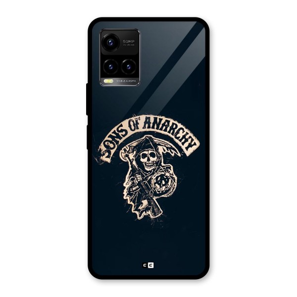 Sons Of Anarchy Glass Back Case for Vivo Y21A