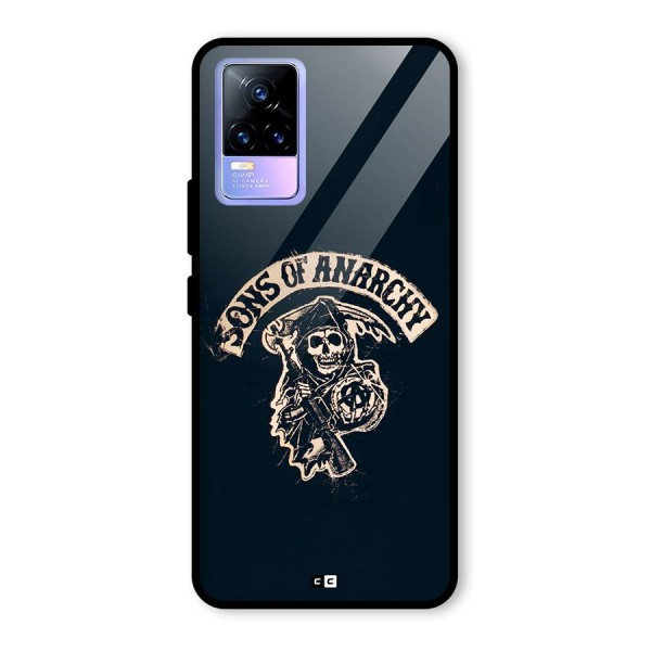 Sons Of Anarchy Glass Back Case for Vivo Y73