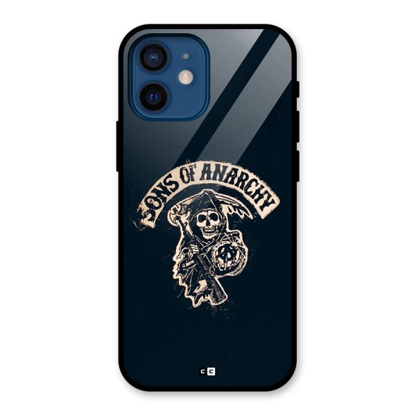 Sons Of Anarchy Glass Back Case for iPhone 12 Mini