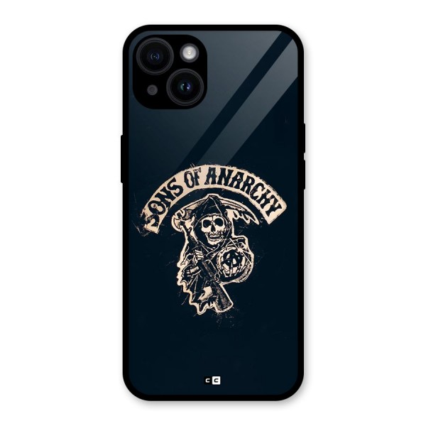 Sons Of Anarchy Glass Back Case for iPhone 14