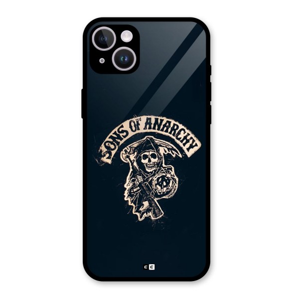 Sons Of Anarchy Glass Back Case for iPhone 14 Plus