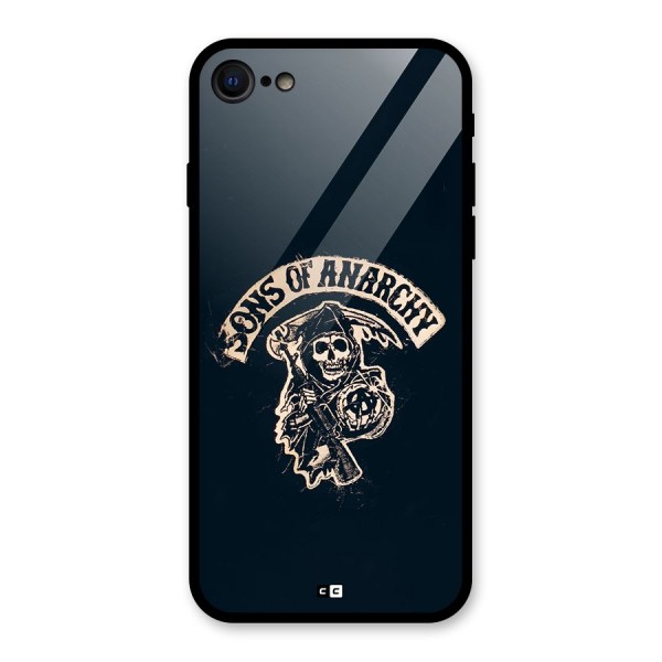 Sons Of Anarchy Glass Back Case for iPhone SE 2020