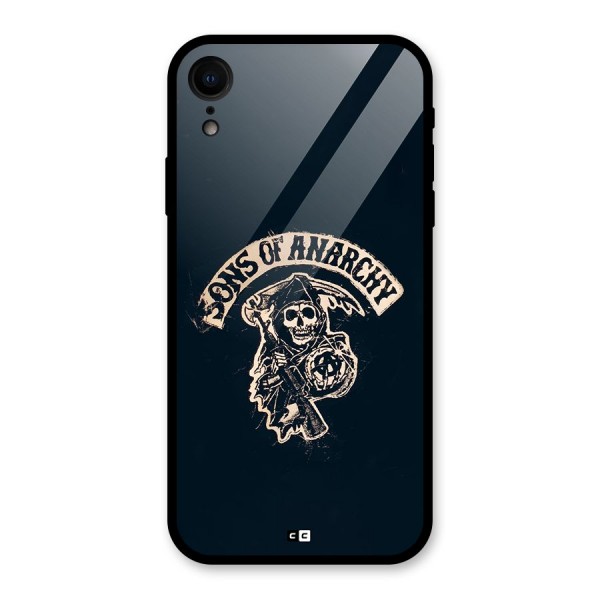 Sons Of Anarchy Glass Back Case for iPhone XR