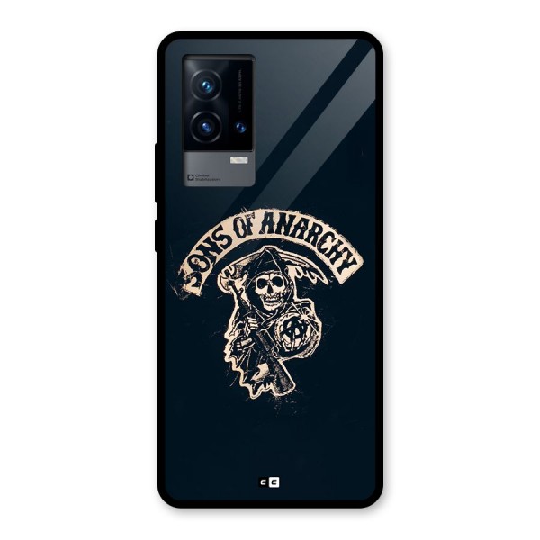 Sons Of Anarchy Glass Back Case for iQOO 9 5G