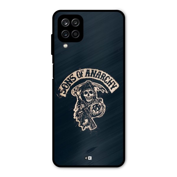 Sons Of Anarchy Metal Back Case for Galaxy A12