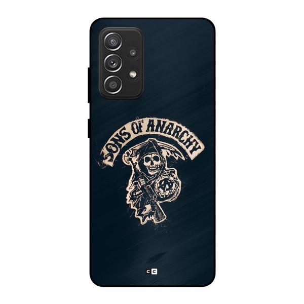 Sons Of Anarchy Metal Back Case for Galaxy A52s 5G