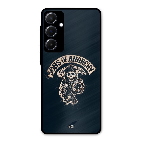 Sons Of Anarchy Metal Back Case for Galaxy A55