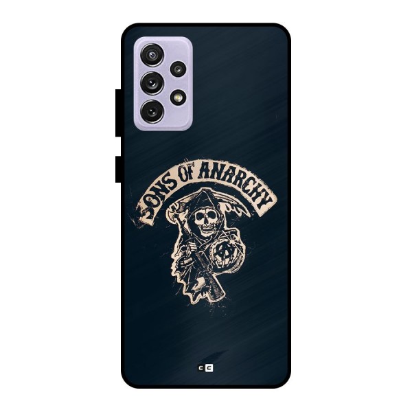 Sons Of Anarchy Metal Back Case for Galaxy A72