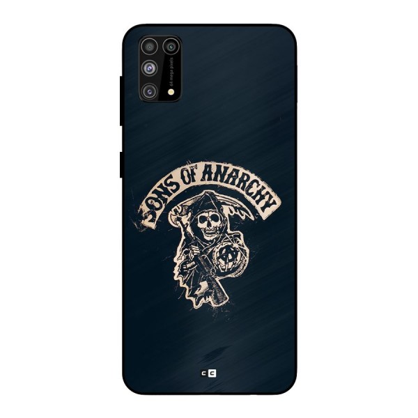 Sons Of Anarchy Metal Back Case for Galaxy M31