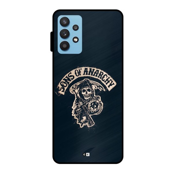 Sons Of Anarchy Metal Back Case for Galaxy M32 5G