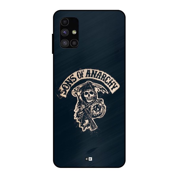 Sons Of Anarchy Metal Back Case for Galaxy M51