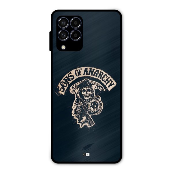 Sons Of Anarchy Metal Back Case for Galaxy M53 5G