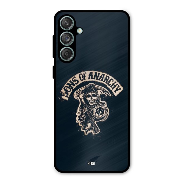 Sons Of Anarchy Metal Back Case for Galaxy M55 5G