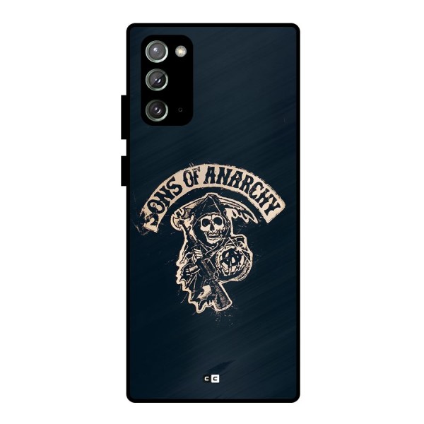 Sons Of Anarchy Metal Back Case for Galaxy Note 20