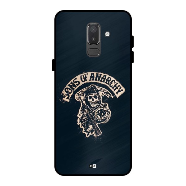 Sons Of Anarchy Metal Back Case for Galaxy On8 (2018)