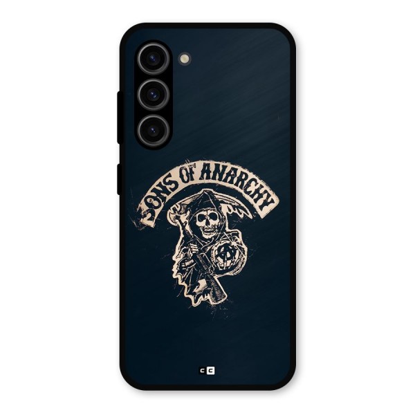 Sons Of Anarchy Metal Back Case for Galaxy S23