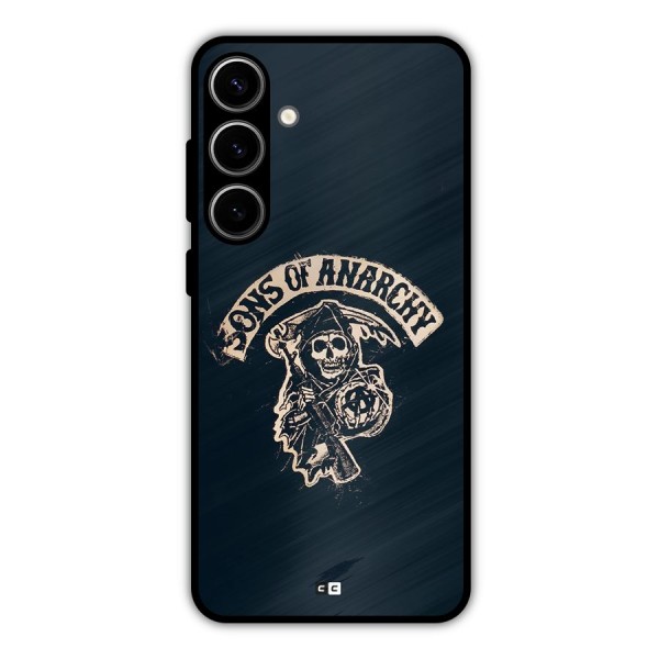 Sons Of Anarchy Metal Back Case for Galaxy S24 Plus