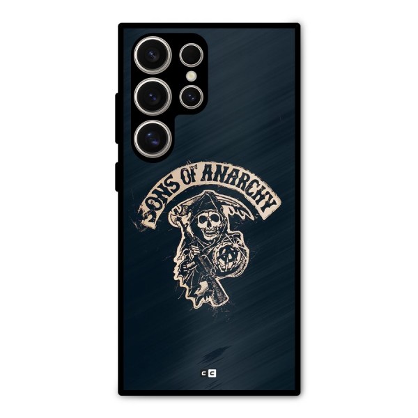 Sons Of Anarchy Metal Back Case for Galaxy S24 Ultra