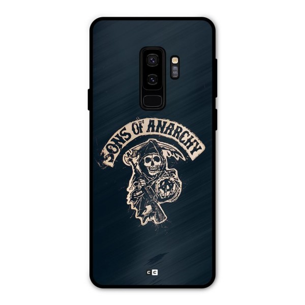 Sons Of Anarchy Metal Back Case for Galaxy S9 Plus