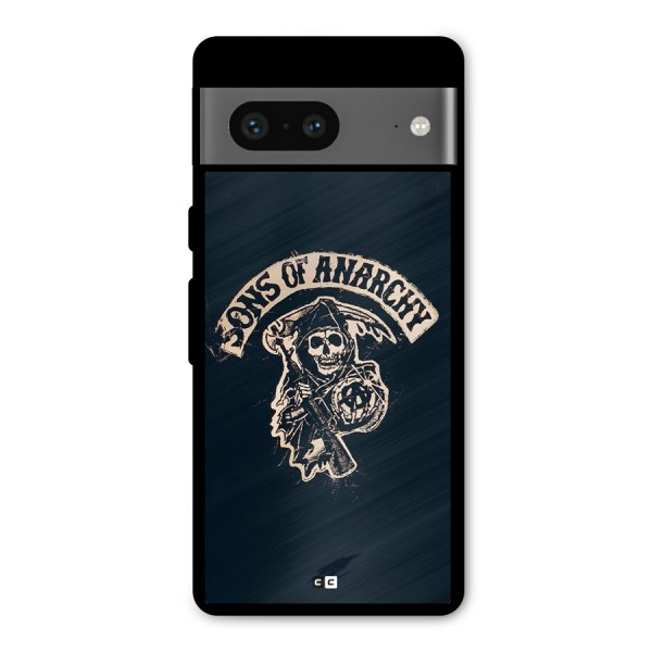 Sons Of Anarchy Metal Back Case for Google Pixel 7