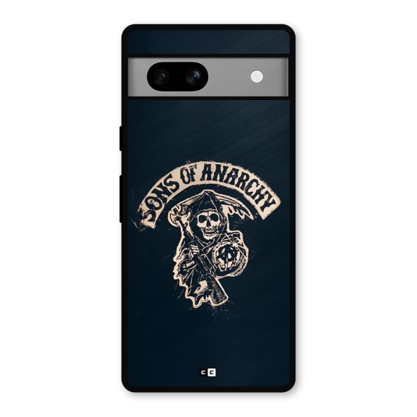 Sons Of Anarchy Metal Back Case for Google Pixel 7a