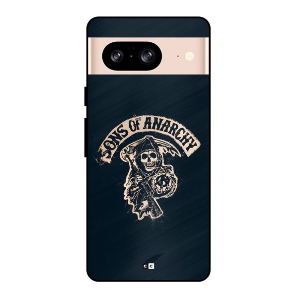 Sons Of Anarchy Metal Back Case for Google Pixel 8