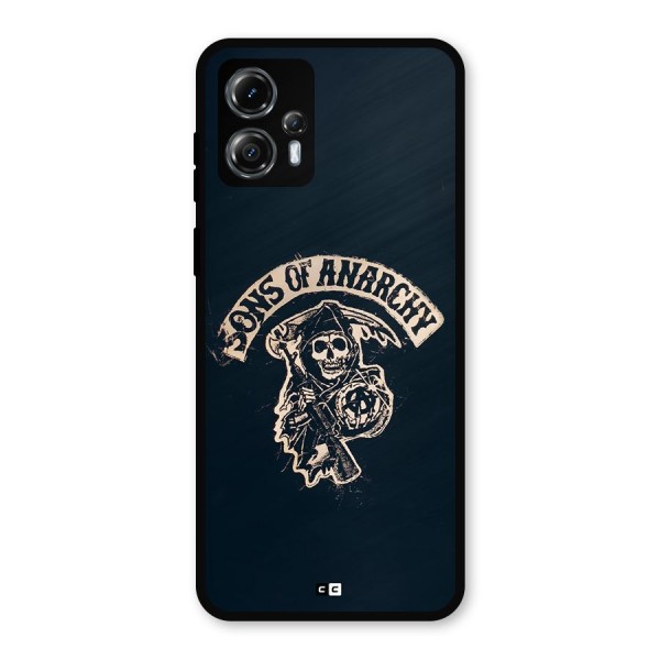 Sons Of Anarchy Metal Back Case for Moto G13