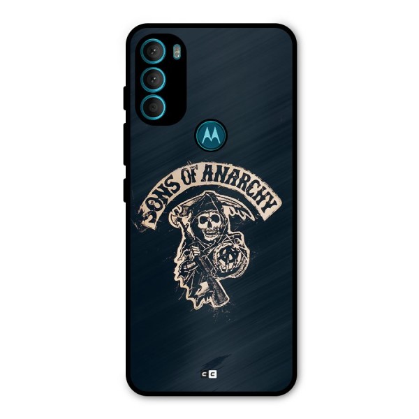 Sons Of Anarchy Metal Back Case for Moto G71 5G