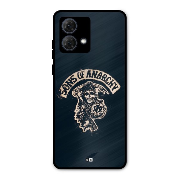 Sons Of Anarchy Metal Back Case for Moto G84