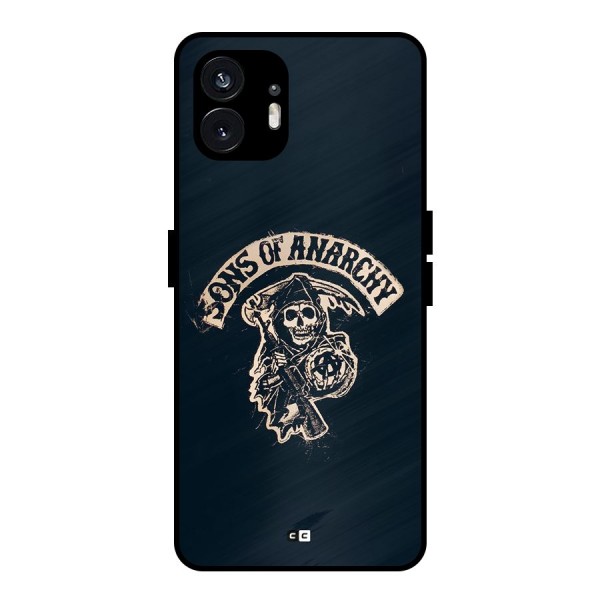 Sons Of Anarchy Metal Back Case for Nothing Phone 2