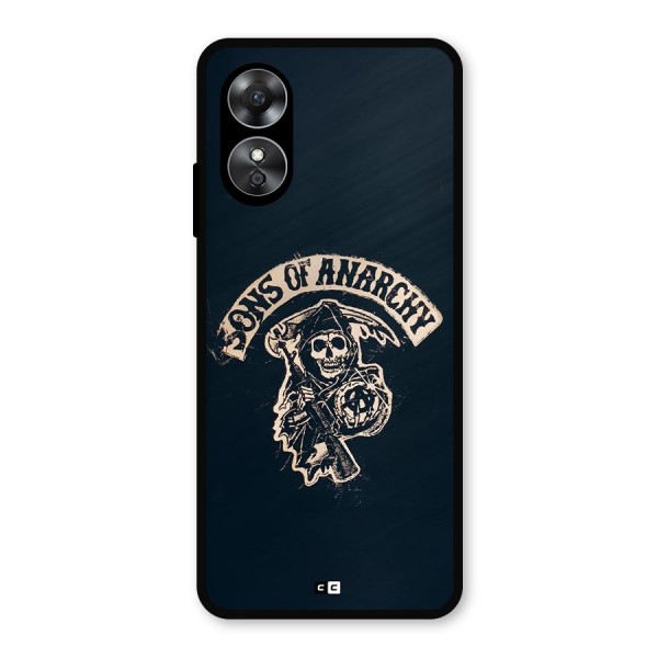 Sons Of Anarchy Metal Back Case for Oppo A17