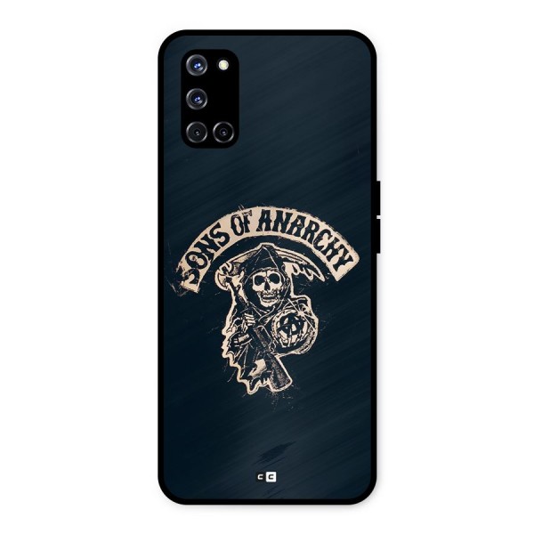 Sons Of Anarchy Metal Back Case for Oppo A52