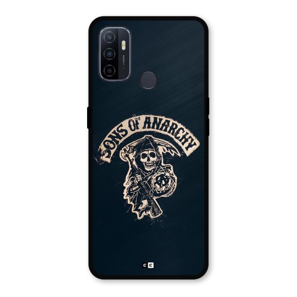 Sons Of Anarchy Metal Back Case for Oppo A53