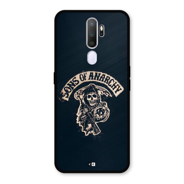 Sons Of Anarchy Metal Back Case for Oppo A5 (2020)