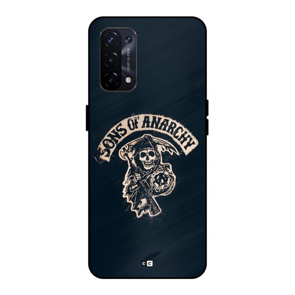 Sons Of Anarchy Metal Back Case for Oppo A74 5G