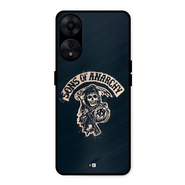 Sons Of Anarchy Metal Back Case for Oppo A78 5G