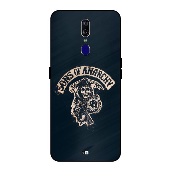 Sons Of Anarchy Metal Back Case for Oppo F11