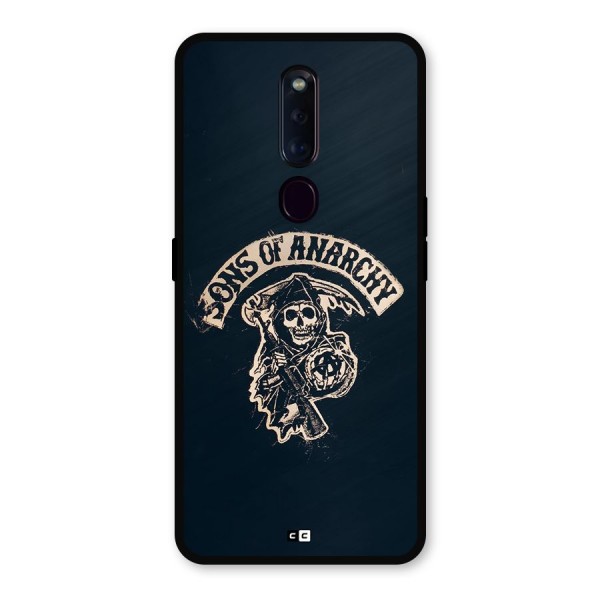 Sons Of Anarchy Metal Back Case for Oppo F11 Pro