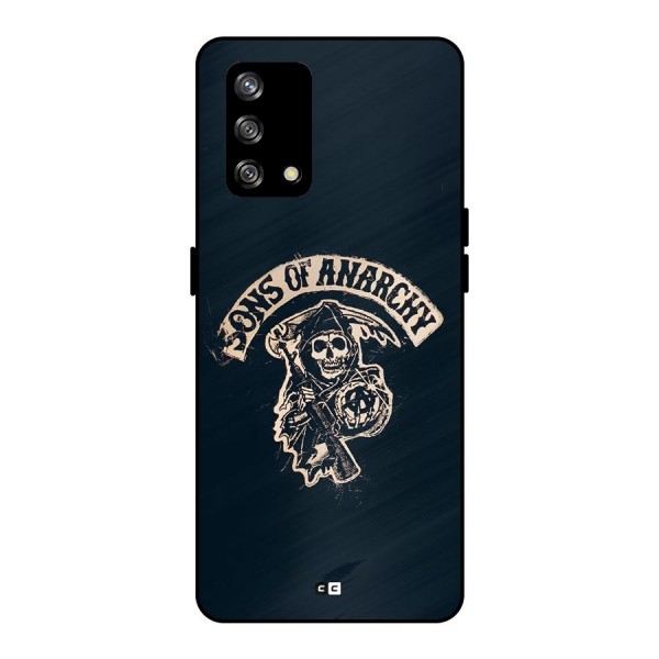 Sons Of Anarchy Metal Back Case for Oppo F19s