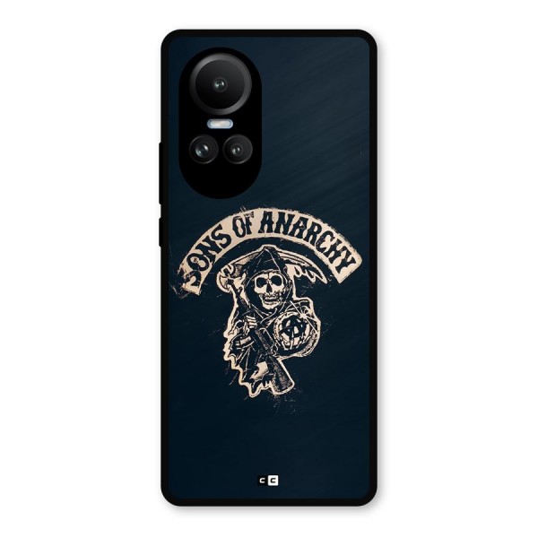 Sons Of Anarchy Metal Back Case for Oppo Reno10