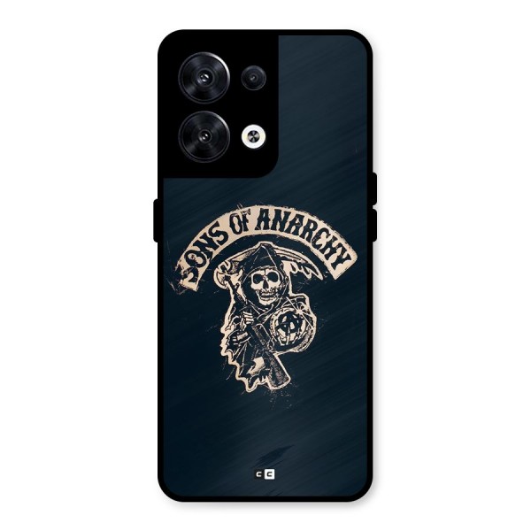 Sons Of Anarchy Metal Back Case for Oppo Reno8 5G