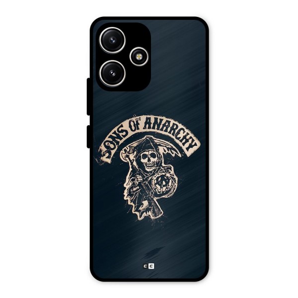 Sons Of Anarchy Metal Back Case for Poco M6 Pro