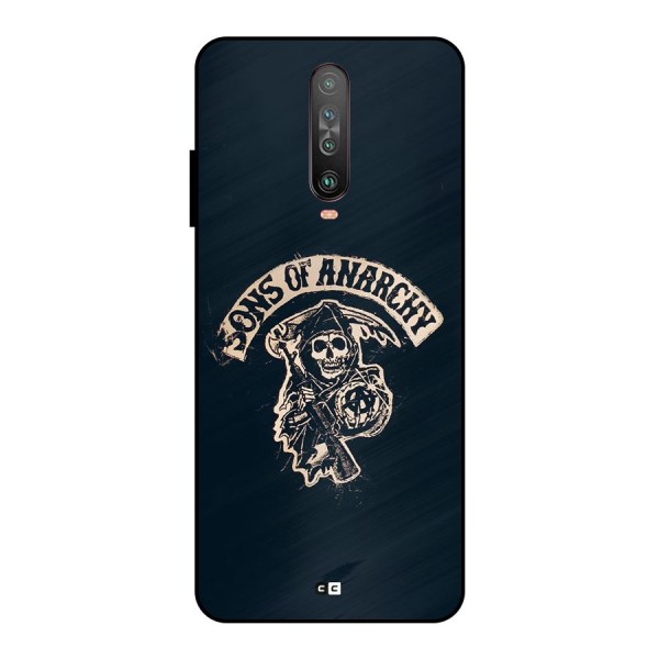 Sons Of Anarchy Metal Back Case for Poco X2