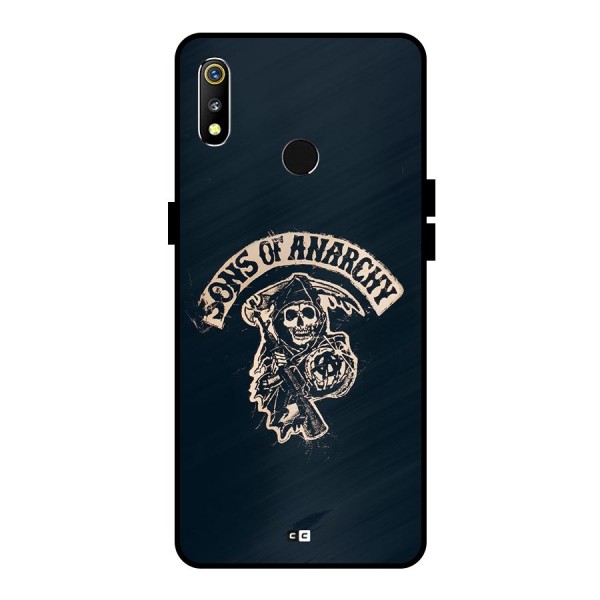 Sons Of Anarchy Metal Back Case for Realme 3