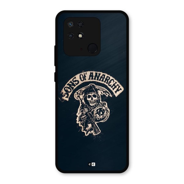 Sons Of Anarchy Metal Back Case for Redmi 10 Power