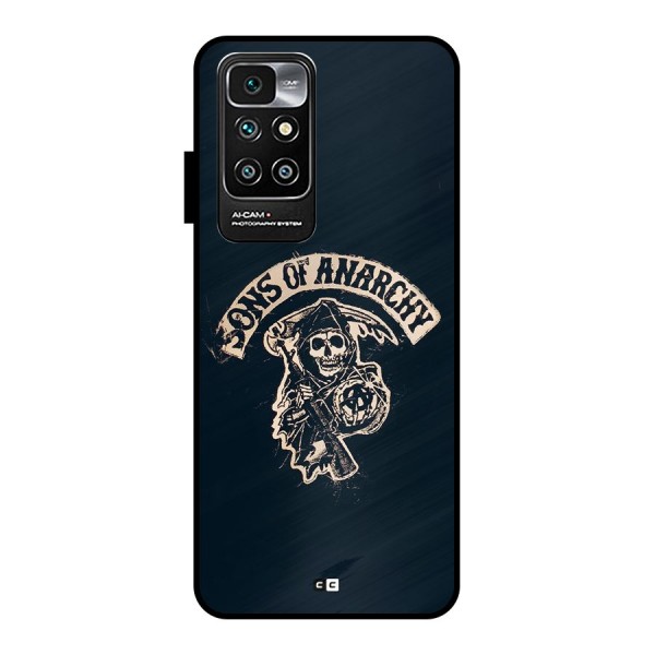 Sons Of Anarchy Metal Back Case for Redmi 10 Prime