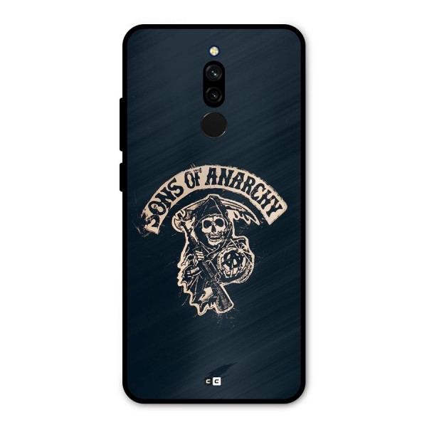 Sons Of Anarchy Metal Back Case for Redmi 8