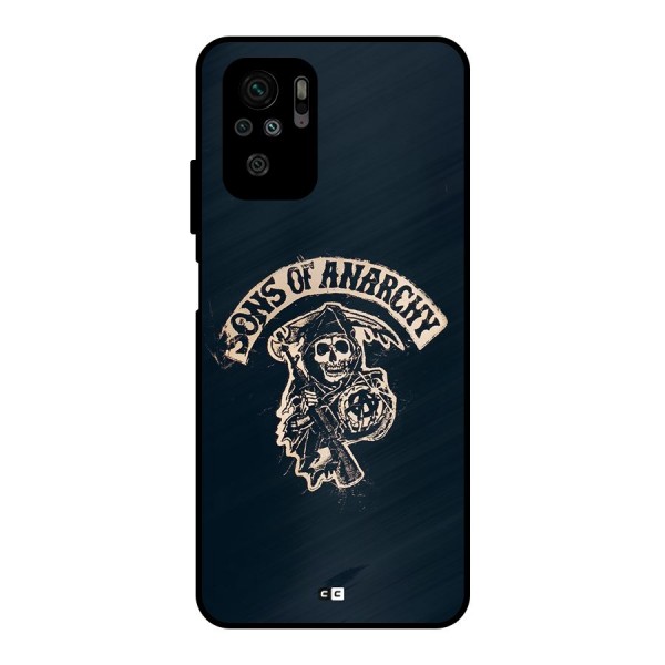 Sons Of Anarchy Metal Back Case for Redmi Note 10