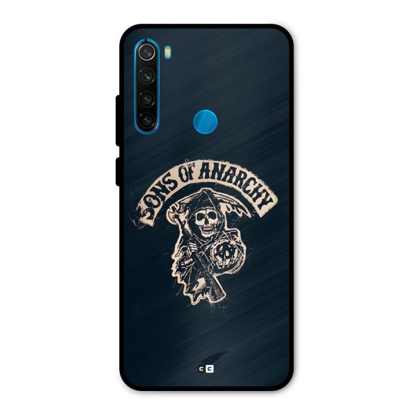 Sons Of Anarchy Metal Back Case for Redmi Note 8