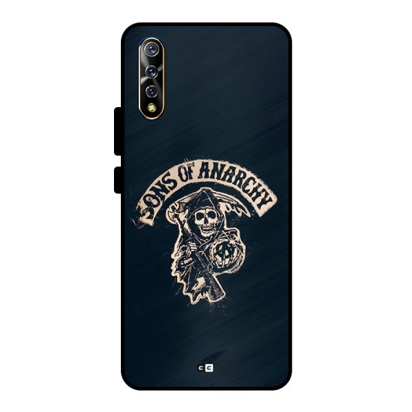 Sons Of Anarchy Metal Back Case for Vivo S1